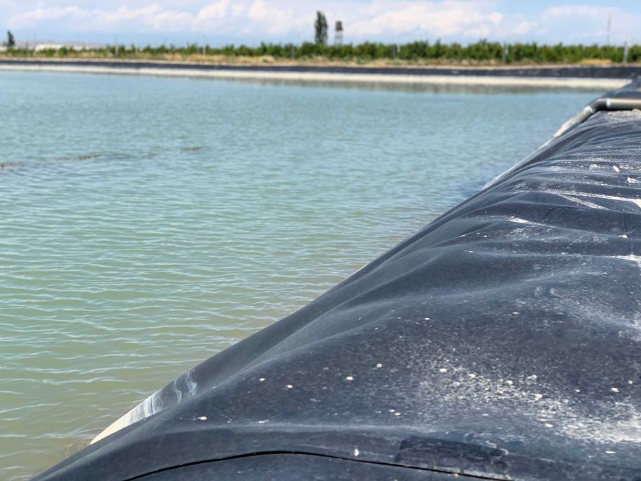 Геомембрана, Геотекстиль HDPE для резевуаров