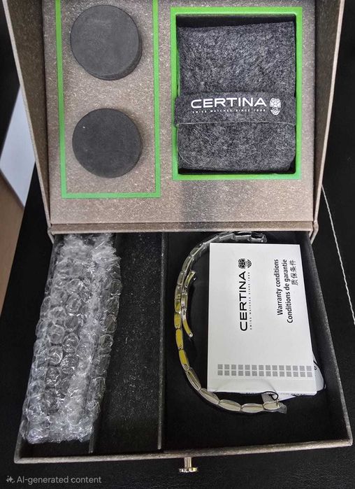 НОВ! CERTINA DS+ KIT AQUA & SPORT C 041. 407. 19. 051. 00