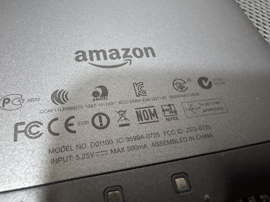 Kindle Amazon D01100,