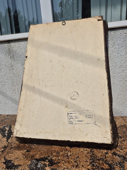 Vând rama tablou ideala pentru decor clasic salon frizerie, manichiura