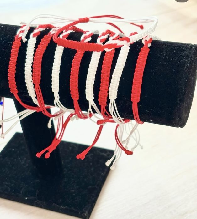 Martisoare - Bratara cu snur ajustabil