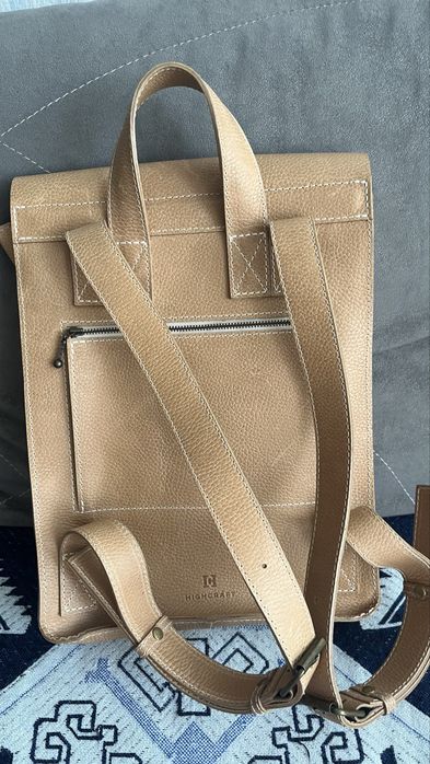 Рюкзак кожа 100% Highcraft