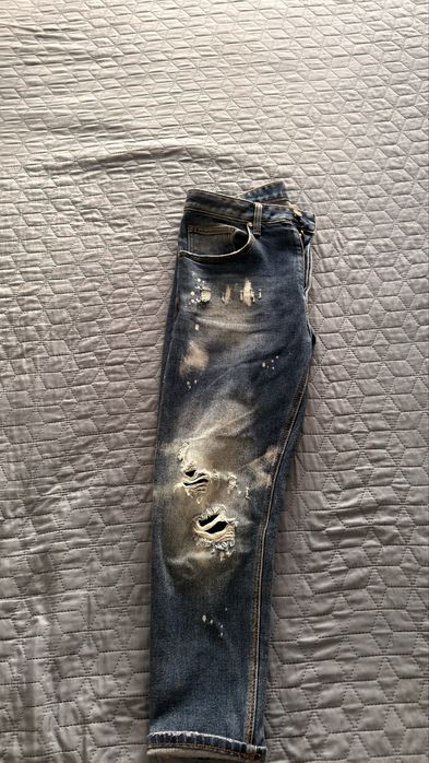 Мъжки накъсани дънки РАЗМЕР 24