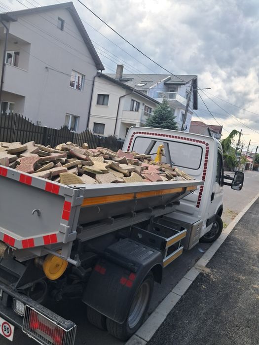 Bene moloz/ nisip/piatra/balastru/pamant vegetal -umplutura .