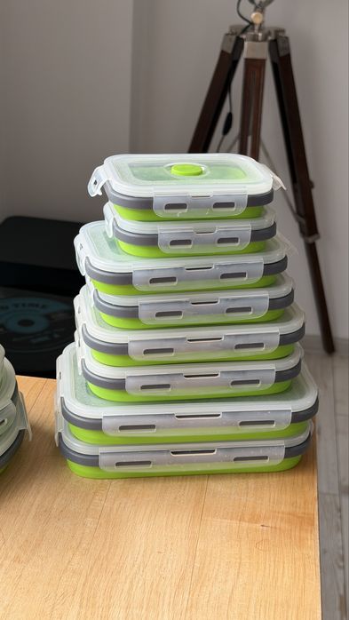 Set caserole silicon pliabile