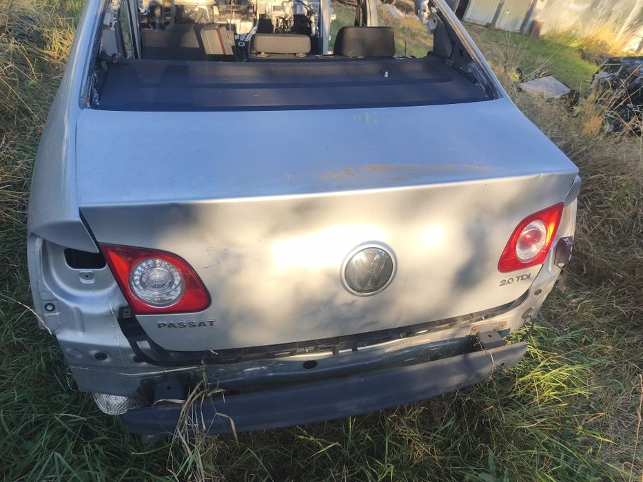 Bară față completă Volkswagen Passat B6 argintie 2005-2010