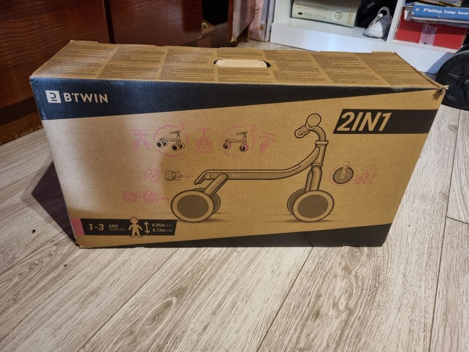 Tricicletă fără pedale BTWIN