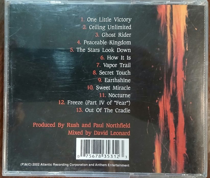 Компакт диск группы Rush