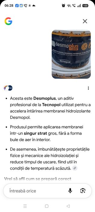 Hidroizolaţie poliuretanica