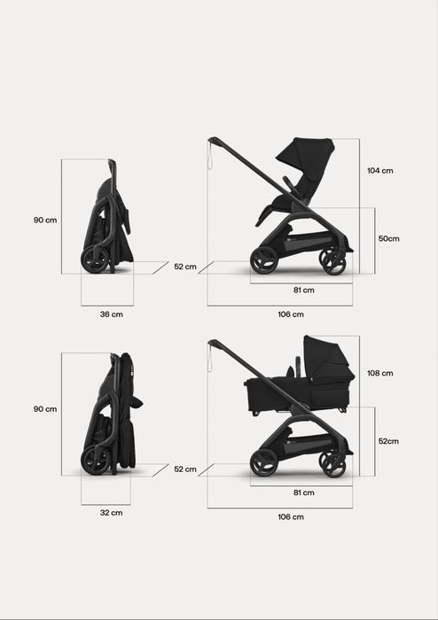 Бебешка Количка Bugaboo Dragonfly 2 в 1
