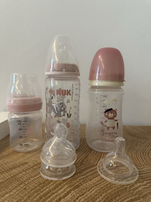 Бебешки шишета и биберони