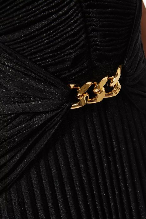 Черна официална рокля на Elisabetta Franchi