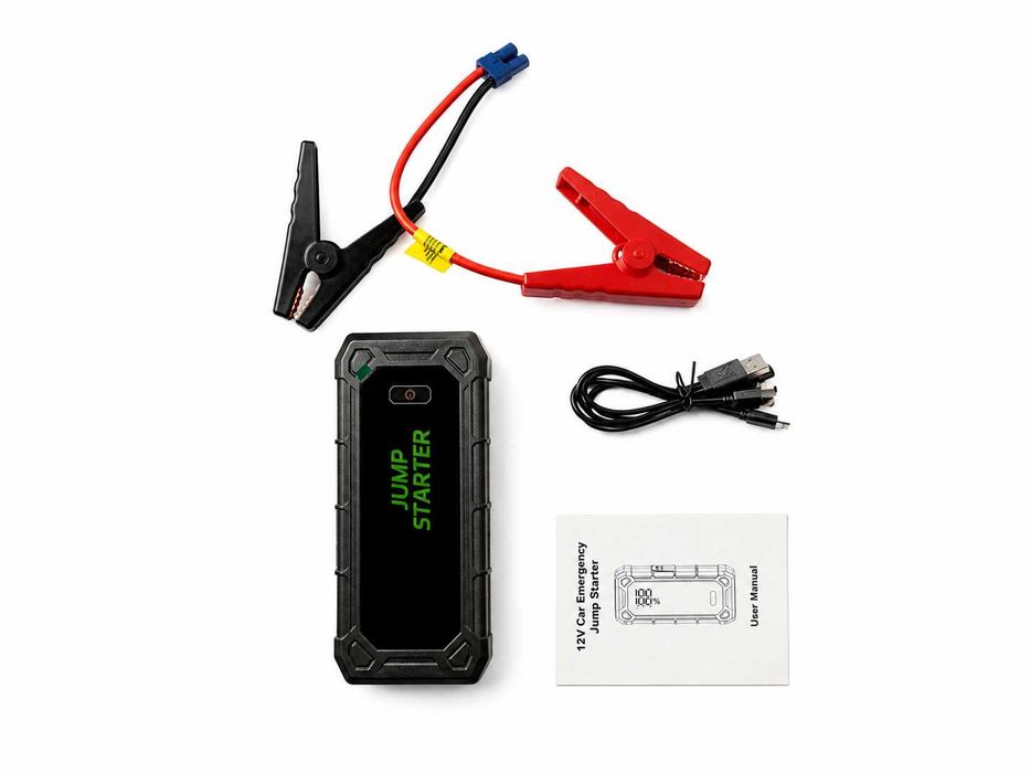 Jump Starter Auto LS60 12V, 1000A Peak, 18.000 mAh, Power Bank, Lanterna LED