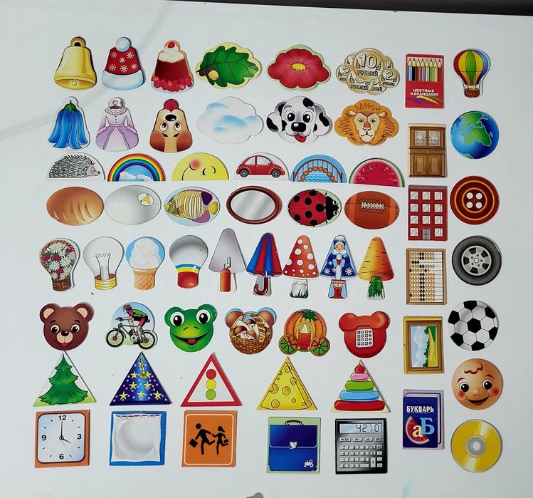 Развивающие карточки для детей  7000все