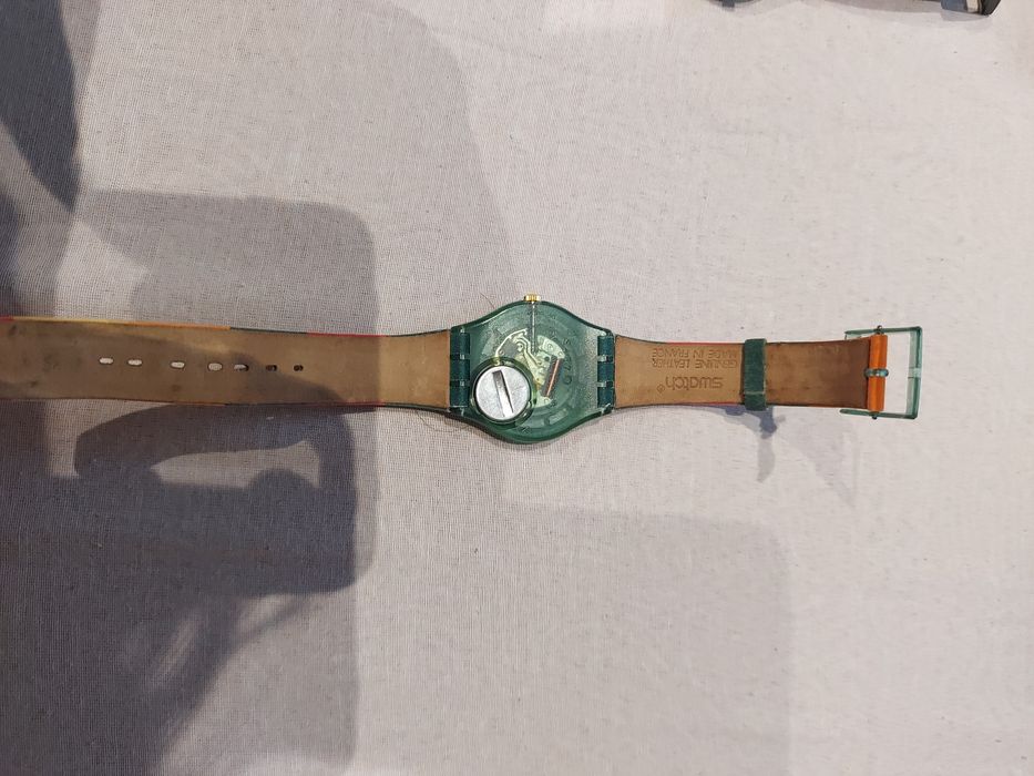 Vintage 1994 swach swiss quartz poncho GM 122,stare foarte buna