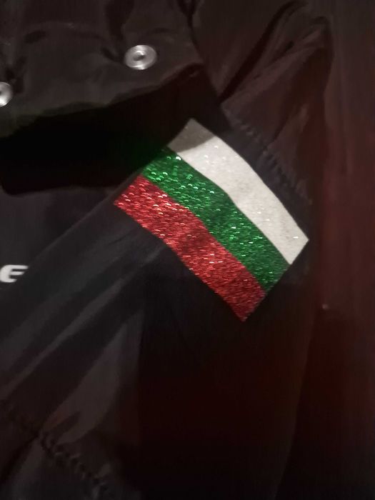 Детско спортно дълго зимно яке/шуба 134/140 см.