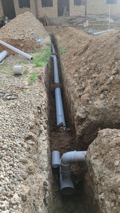 Траншей  kanalizatsiya qazish Траншея казиш