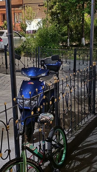 Elektro skuter 90 Km gacha yetadi batareykasi tezlik 60.