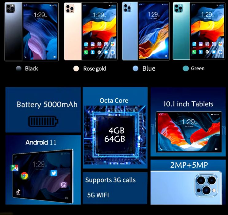 Tableta identica cu iPad dar este  Android