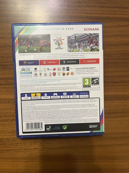 Pes 2021 за PlayStation 4
