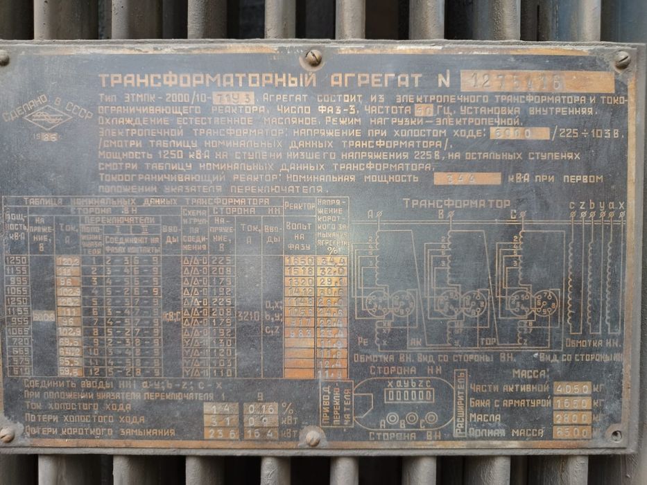 ДСП-1.5 (дугосталеплавильная печь)