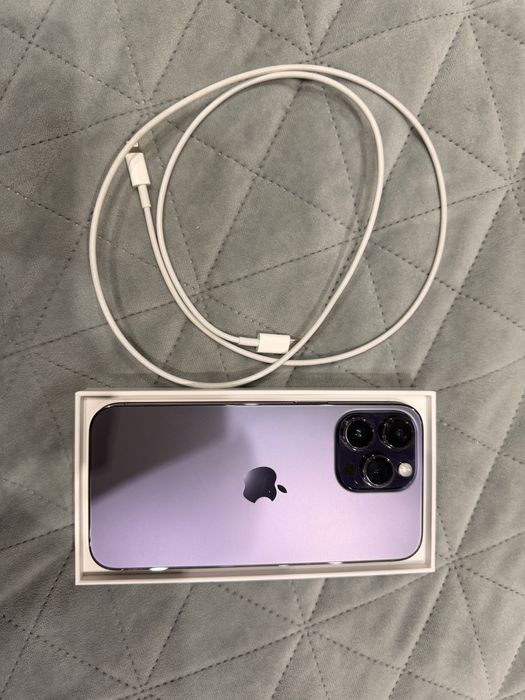 Iphone 14 pro max deep purple 128 GB