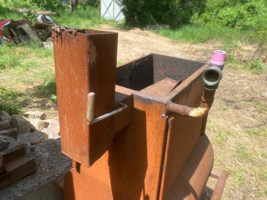 Стальная печь с водяной рубашкой