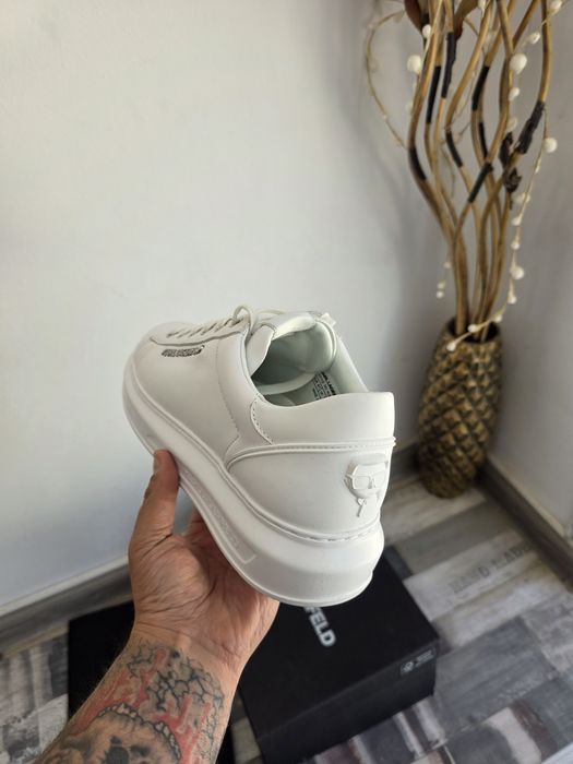 Karl Lagerfeld Сникърси Kl52575n Бял