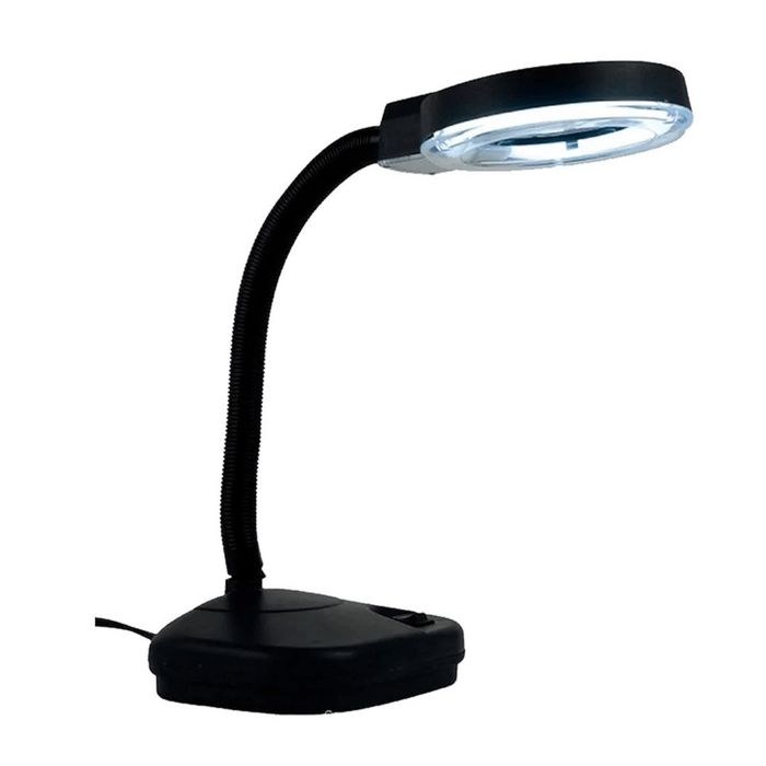 Настольная лампа лупа 2х кратное увелечение