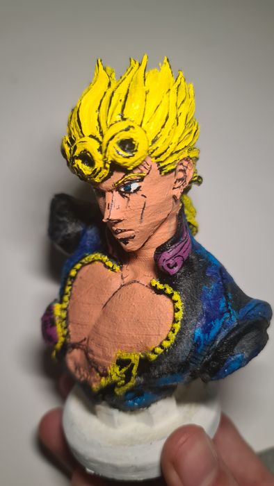 3d фигурка на Giorno Giovanna Jojo's Bizarre adventure part 5