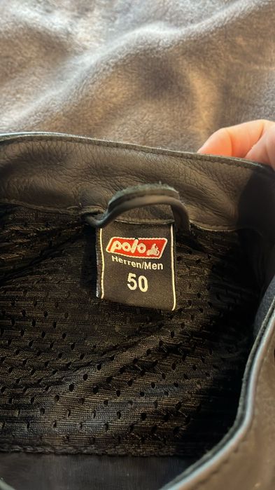 Geacă moto din piele cu protectie