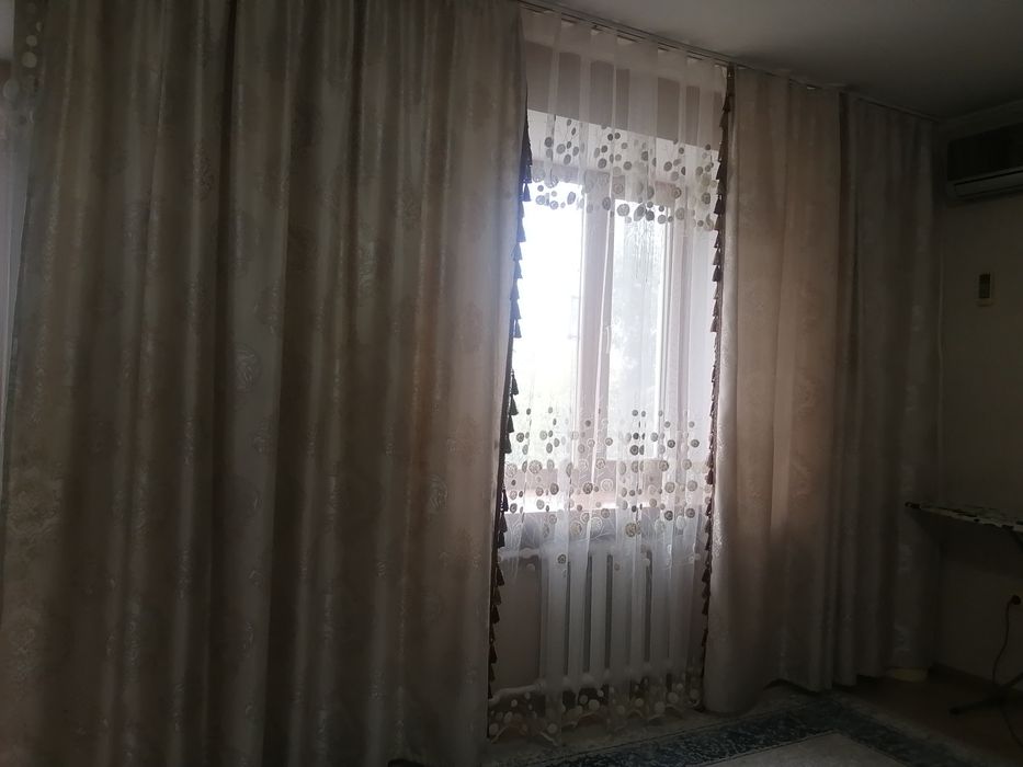 Шторы разные декор