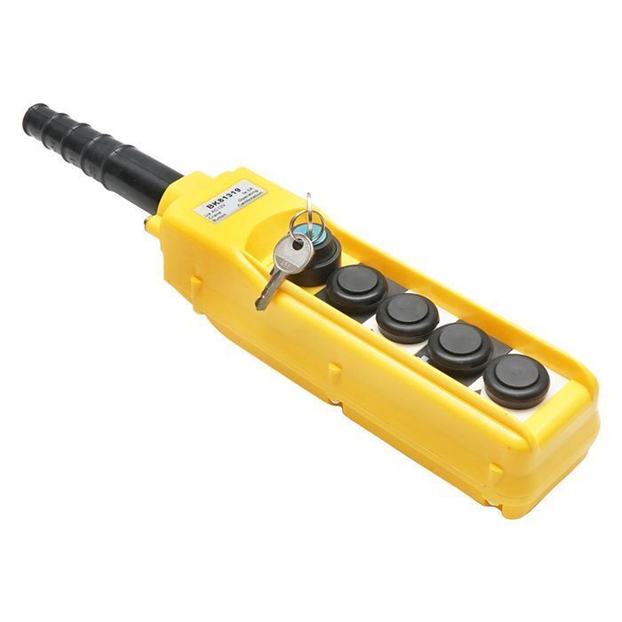Telecomanda industriala cu 4 comenzi si contact general cu cheie 12V Breckner Germany