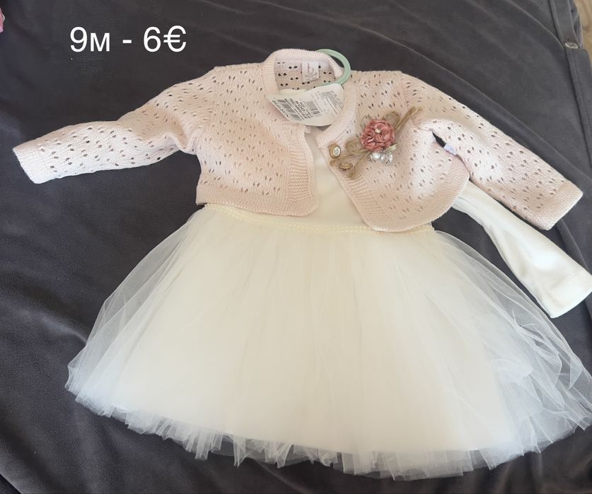 Лотове бебешки дрешки за момиче, английски марки