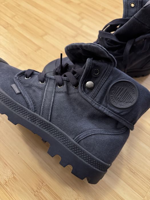 Ghete cizme bocanci Palladium albastru