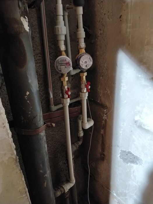 Монтаж на бойлери и смяна на кранове преди водомери