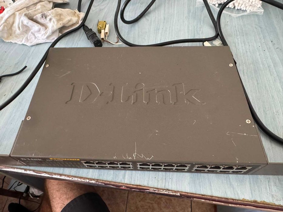 Switch D-Link DGS-1024D, 24 porturi Gigabit, Rack 19"