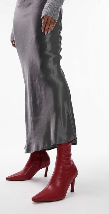 Topshop червени боти