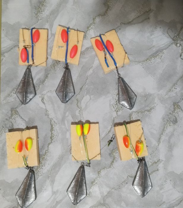 Готовый поводок на кефаль