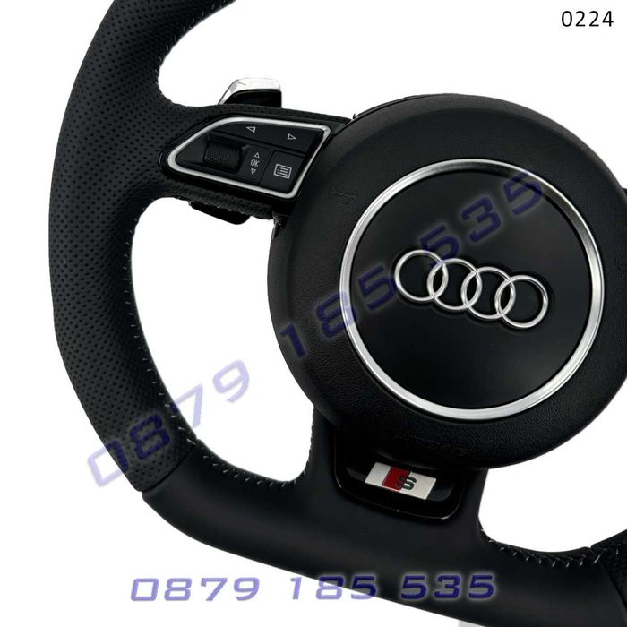 Рязан спортен волан s line AUDI A3 A4 A5 A6 A7 A8 Q3 Q5 Q7 08-17 ауди