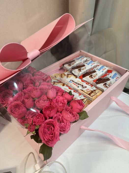 Цветы Продается бокс с цветами