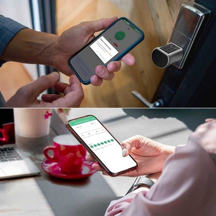 Butuc(Yala) Smart cu Cifru, Amprenta, APP si cheie, REDUS de la 600RON