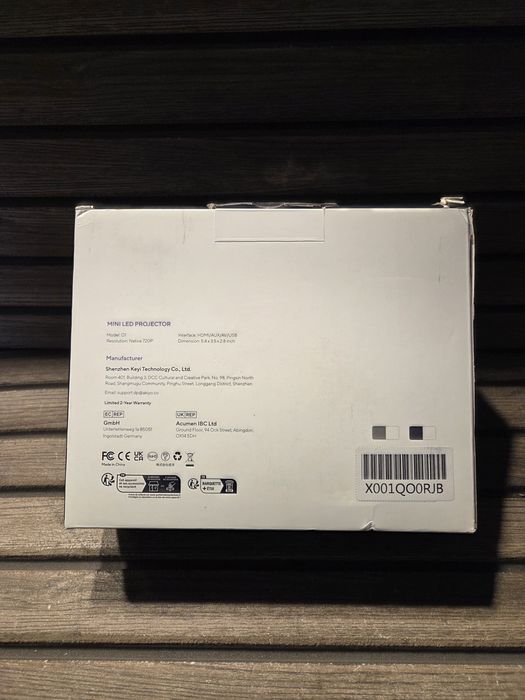 Proiector Mini LED AKIYO O1 720P nativ (pana la 1080p)HDMI USB Nou