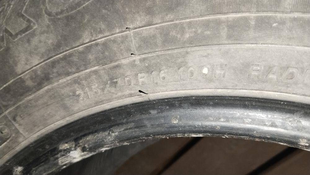 3 шины Yokohama 215/70/R16