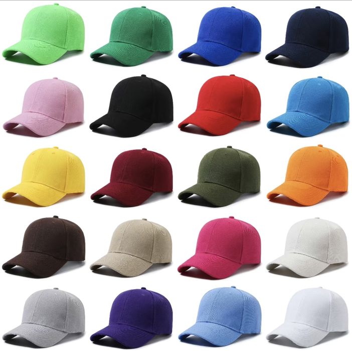 Кепки однотонные . Качественные
