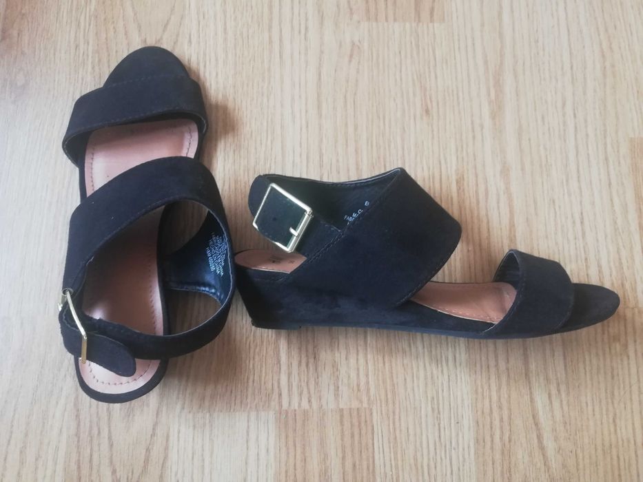 Sandale negre H&M 36