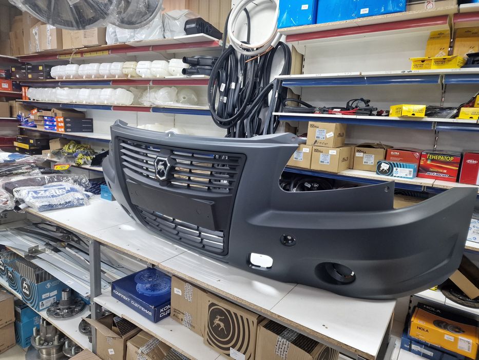Бампер Газель Бизнес с эмблемой "ОРИГИНАЛ"