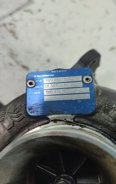 Turbina Turbosuflanta 2.4 d d5 euro 5 36002640 / 53169700017 / 31293086 Volvo S80 2 (facelift) seri