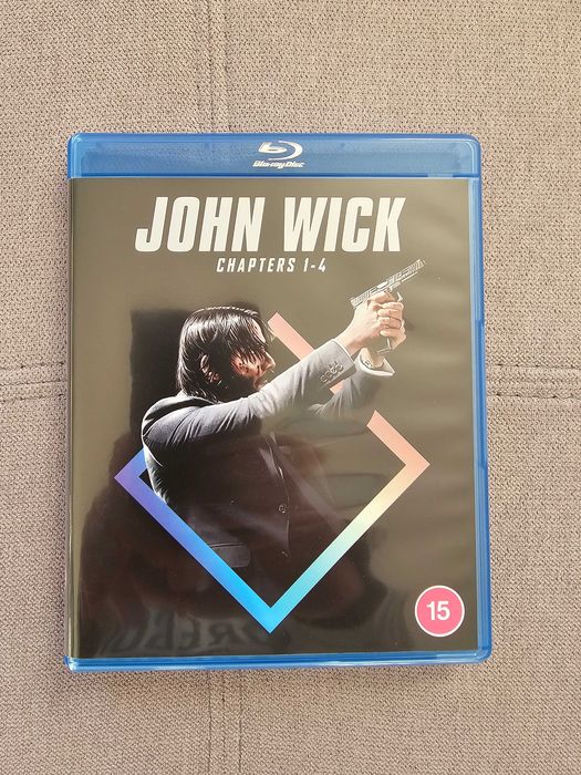 John Wick Chapters 1 - 4 (Blu-Ray)