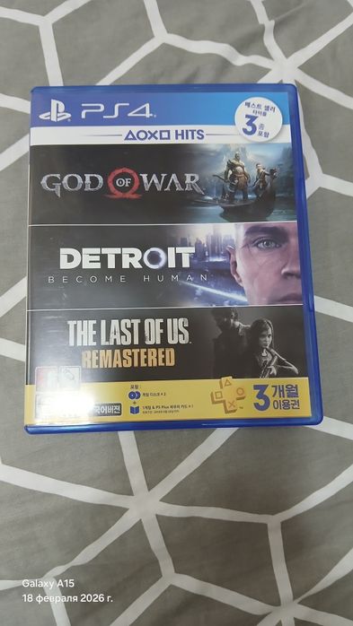 Срочно!!Продаю диск god of war и detroit
